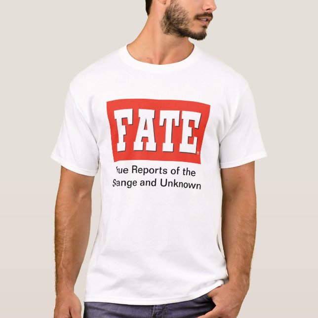 Fate Magazine Logo Apparel T-Shirt (Front)