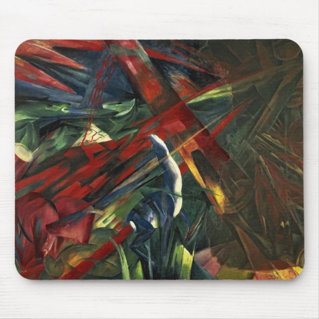Fate of the Animals, 1913 Mouse Pad (Front)