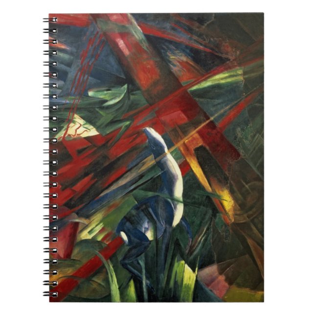 Fate of the Animals, 1913 Spiral Notebook (Front)
