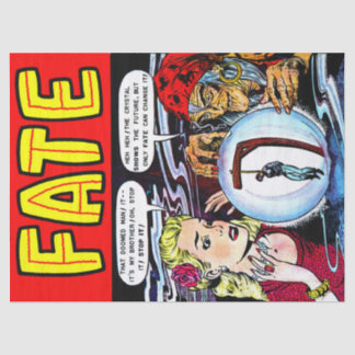 Fate The Witch Fortune Teller Comics Decoupage Tissue Paper
