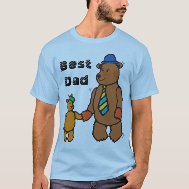 Father and Child Bear T-Shirt (Front)