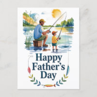 Father and Child Fishing – Happy Father’s Day Post