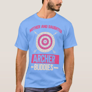 Father And Daughter Archer Buddies Archery Bow Arc T-Shirt