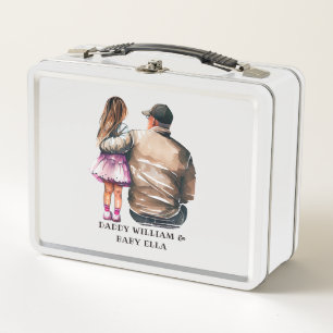 Father and Daughter Bond (11) Metal Lunch Box