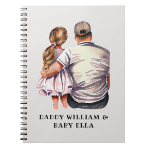 Father and Daughter Bond (13) Notebook