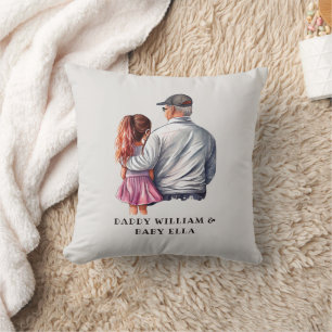 Father and Daughter Bond (14) Cushion