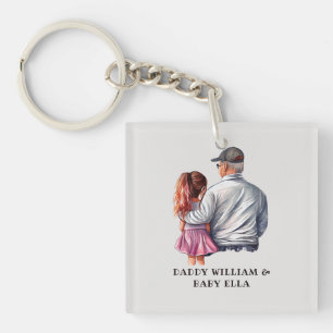 Father and Daughter Bond (14) Key Ring