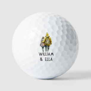 Father and Daughter Bond (2) Golf Balls