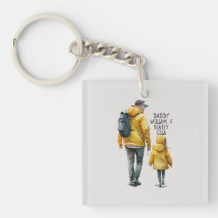 Father and Daughter Bond (3) Key Ring