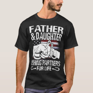 Father and DAUGHTER Matching Shirts Fishing Partne