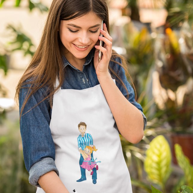 Father And Daughter Standard Apron (Creator Uploaded)