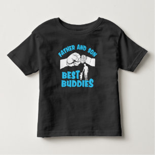 Father and Son Best Buddies Toddler T-Shirt