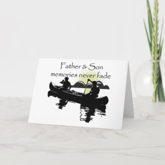 Father and Son Card