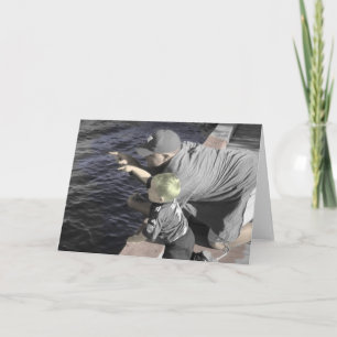 Father and Son Card