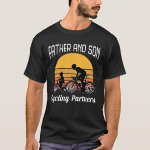 Father And Son Cycling Partners Father Day 2022 T-Shirt