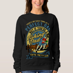 Father and Son Father s Day  Fishing Sweatshirt
