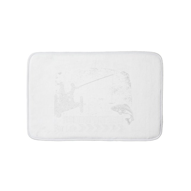 Father and Son Fishing Partners for Life      Bath Mat (Front)