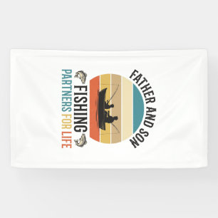 Father and Son Fishing Partners for Life Design_1 Banner