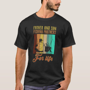 Father And Son Fishing Partners For Life V3 T-Shirt