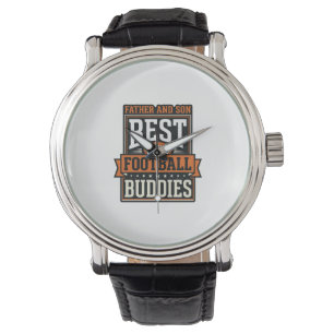 Father and Son Football Buddies Vintage Shirt Desi Watch