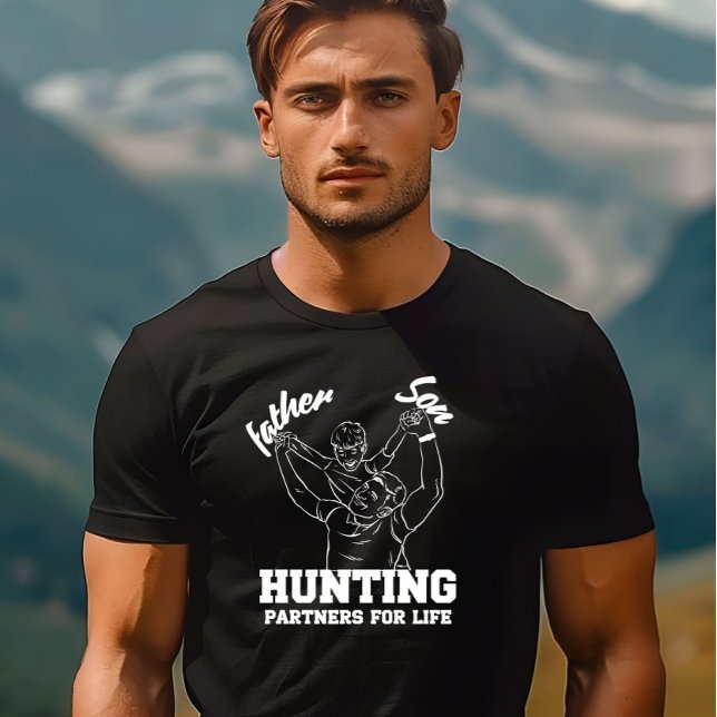 Father and Son, Hunting Partners for Life T-Shirt (Creator Uploaded)