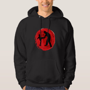 Father And Son Karate - Brazilian Jiu Jitsu Martia Hoodie