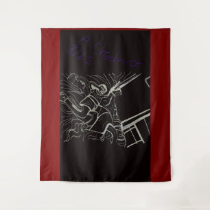 Father and Son Large Tapestry