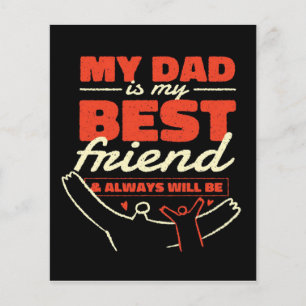Father and son matching canvas Fathers day gift  Flyer
