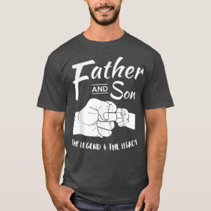 Father and Son Matching Outfits The Legend and The T-Shirt