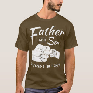 Father and Son Matching Outfits The Legend and The T-Shirt