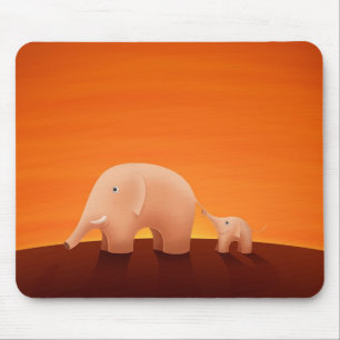 Father and Son Mouse Pad