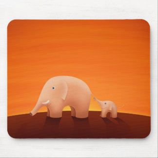 Father and Son Mouse Pad