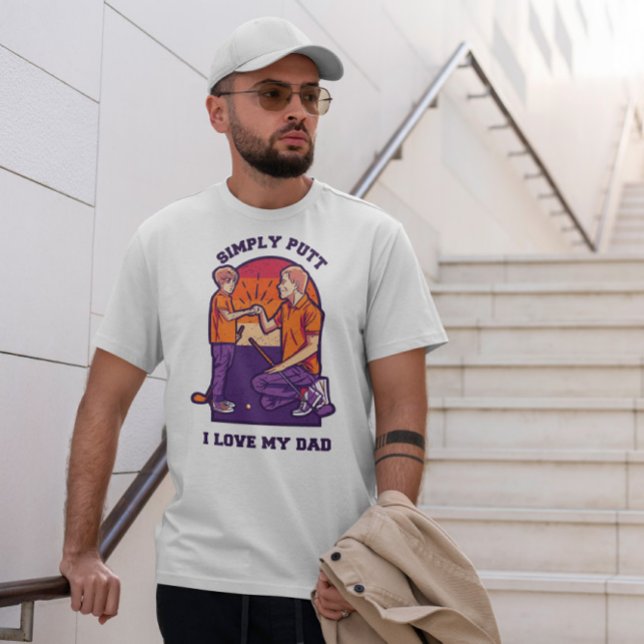 Father And Son Playing Golf  T-Shirt (Creator Uploaded)