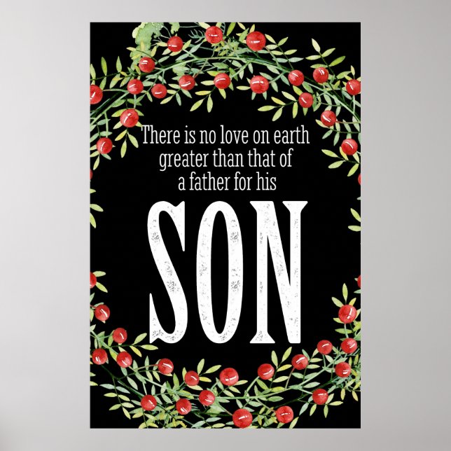Father and son poster (Front)