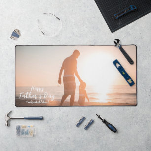 Father And Son Unbreakable Bond Father's Day Gifts Desk Mat