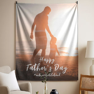 Father And Son Unbreakable Bond Father's Day Gifts Tapestry