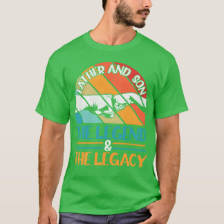 Father And Sonhem Legend Andhe Legacy Gift retro T-Shirt