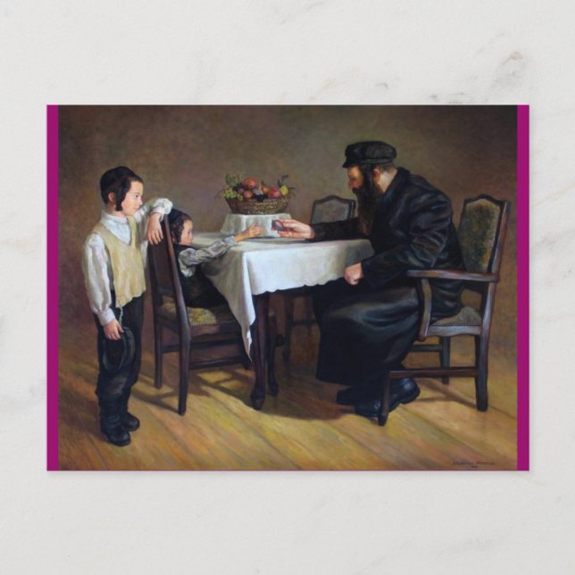 Father and Sons Postcard (Front)