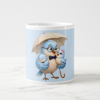 Father Bird Coffee Mug Cute Family Gift