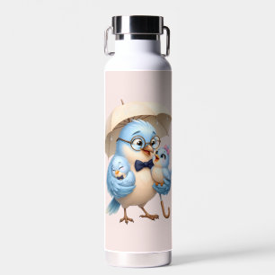 Father Bird Sports Water Bottle