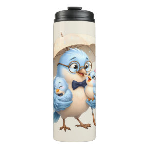 Father Bird Thermal Coffee Tumbler