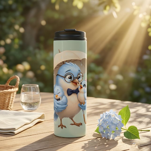 Father Bird Thermal Tumbler Gift (Creator Uploaded)