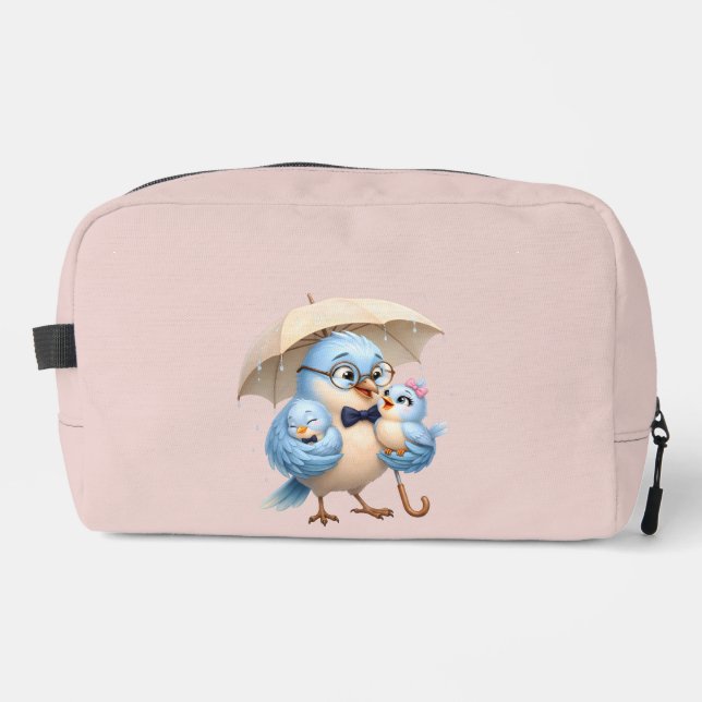 Father Bird Travel Case Dopp Kit (Front)