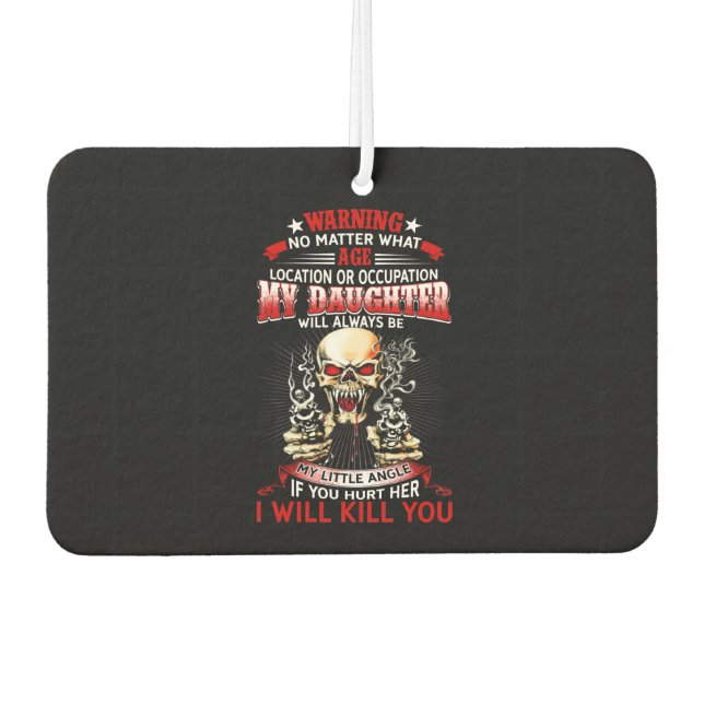 Father Car Air Freshener (Front)