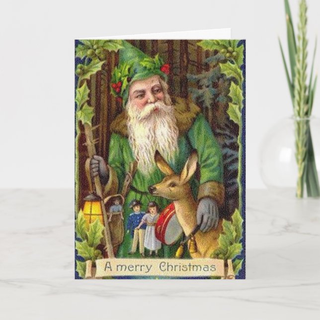 Father Christmas card (Front)