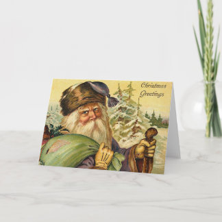 Father Christmas Holiday Card