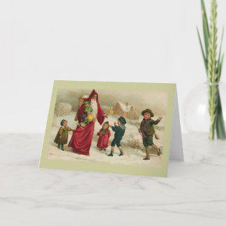 Father Christmas Holiday Card