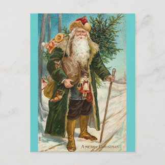 Father Christmas Holiday Postcard