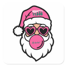 Father Christmas Merry Christmas Sticker