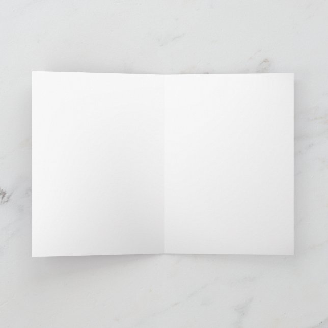 Father Dad Typography Word Cloud  Card (Inside)